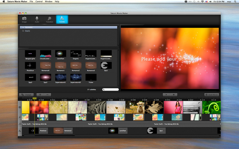 Movie Maker For Mac Os X 10.7 5